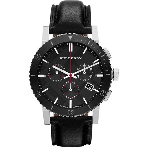 burberry black bracelet watch 42mm|Amazon.com: Burberry Chronograph Watch.